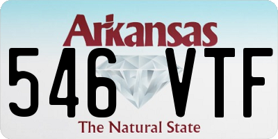 AR license plate 546VTF