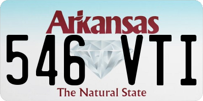 AR license plate 546VTI