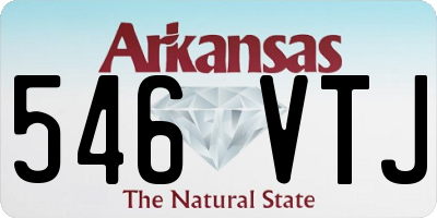 AR license plate 546VTJ