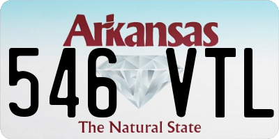 AR license plate 546VTL