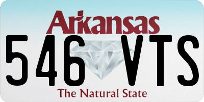 AR license plate 546VTS