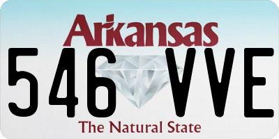 AR license plate 546VVE