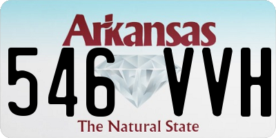AR license plate 546VVH