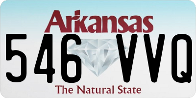 AR license plate 546VVQ