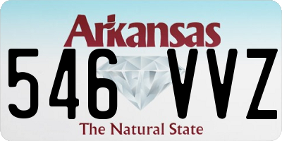 AR license plate 546VVZ