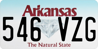 AR license plate 546VZG