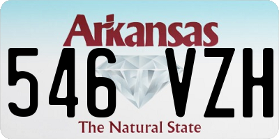 AR license plate 546VZH