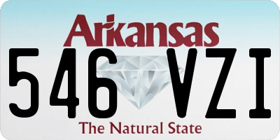 AR license plate 546VZI