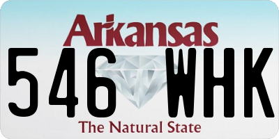 AR license plate 546WHK