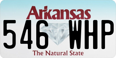 AR license plate 546WHP