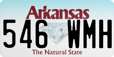 AR license plate 546WMH