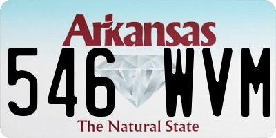 AR license plate 546WVM