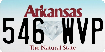 AR license plate 546WVP