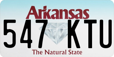 AR license plate 547KTU