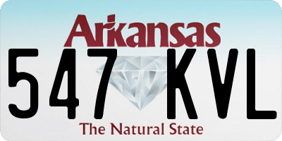 AR license plate 547KVL