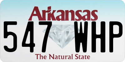 AR license plate 547WHP