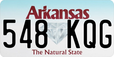 AR license plate 548KQG