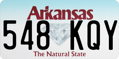 AR license plate 548KQY