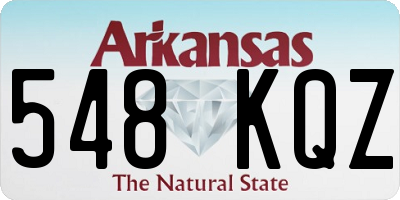 AR license plate 548KQZ