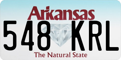 AR license plate 548KRL