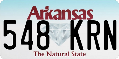 AR license plate 548KRN