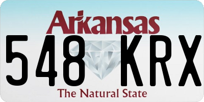 AR license plate 548KRX