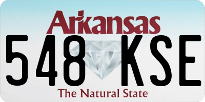 AR license plate 548KSE