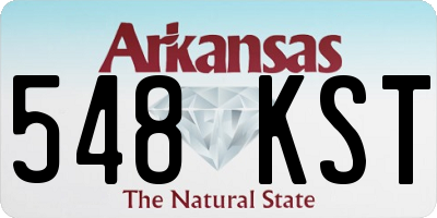 AR license plate 548KST