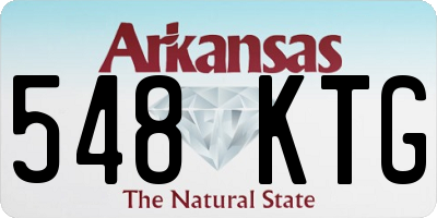 AR license plate 548KTG