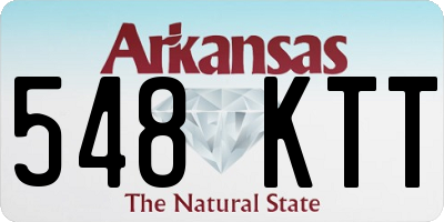 AR license plate 548KTT