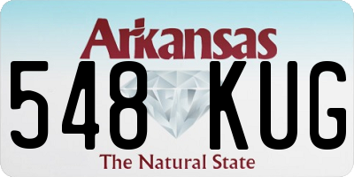 AR license plate 548KUG