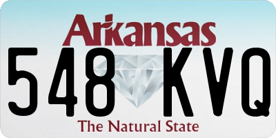 AR license plate 548KVQ