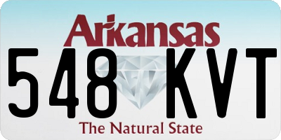AR license plate 548KVT
