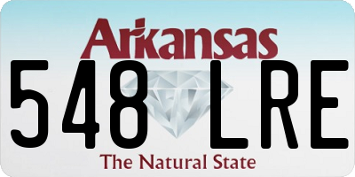 AR license plate 548LRE