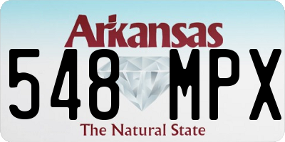 AR license plate 548MPX
