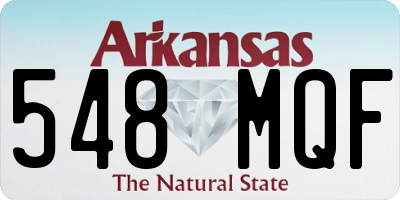 AR license plate 548MQF