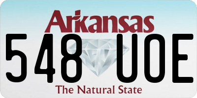 AR license plate 548UOE