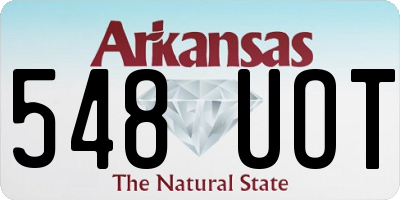 AR license plate 548UOT