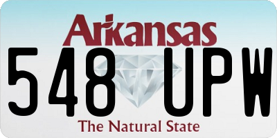 AR license plate 548UPW