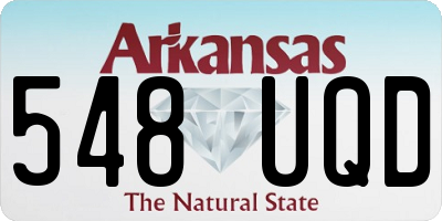 AR license plate 548UQD