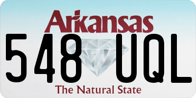 AR license plate 548UQL