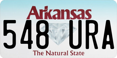 AR license plate 548URA