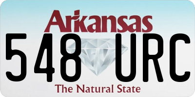 AR license plate 548URC