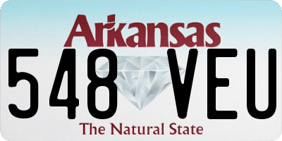 AR license plate 548VEU