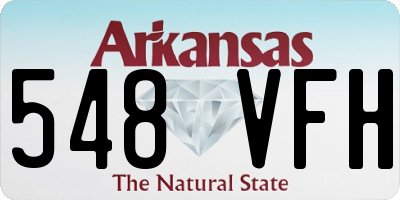 AR license plate 548VFH