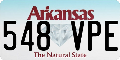 AR license plate 548VPE