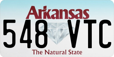 AR license plate 548VTC
