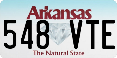 AR license plate 548VTE