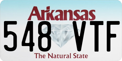 AR license plate 548VTF