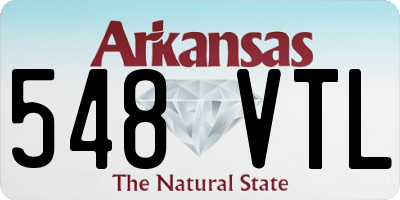 AR license plate 548VTL